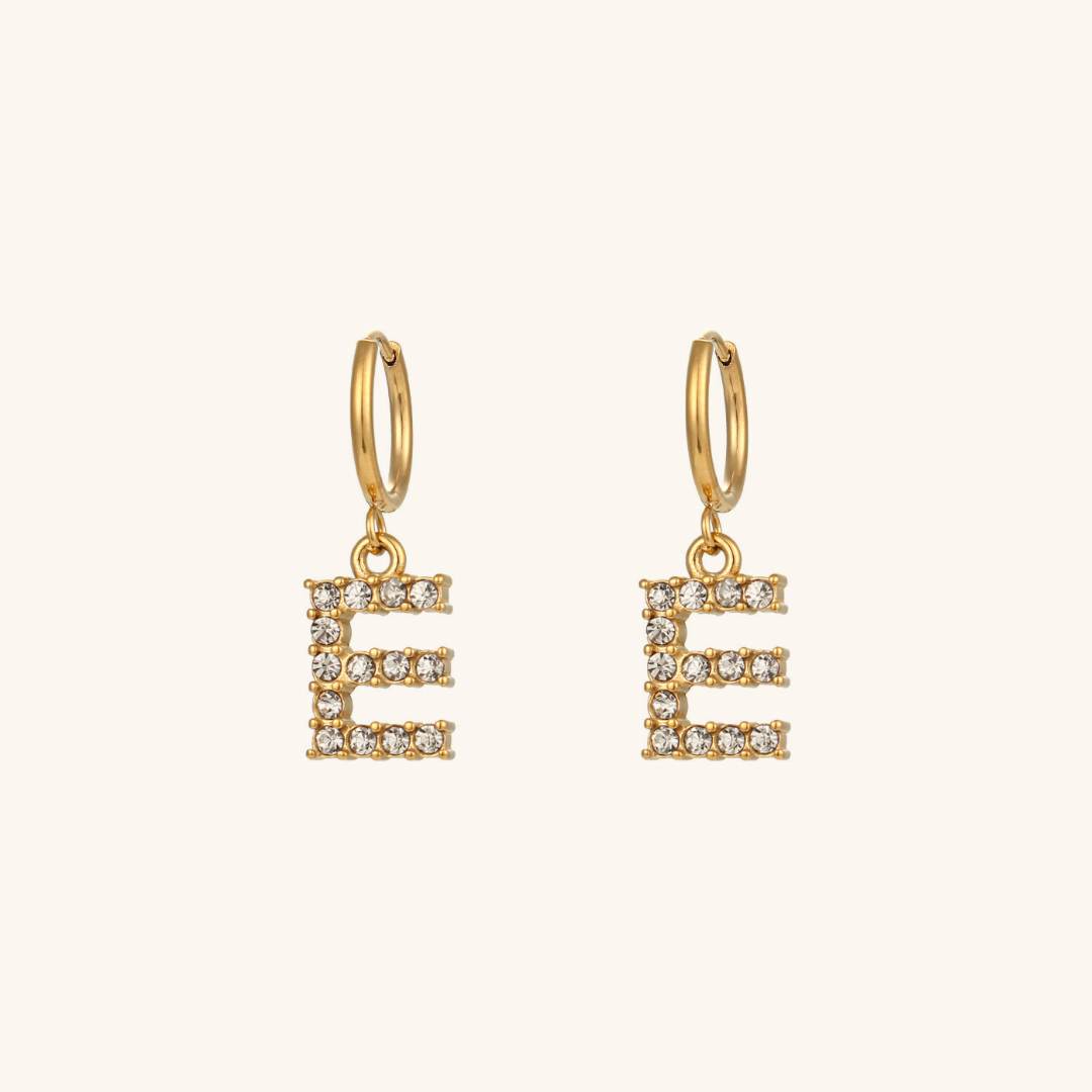 Wilhelmina Initial Earrings
