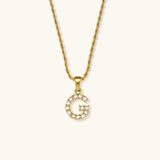 Maeve Initial Diamond Necklace