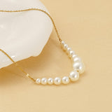 Freshwater Pearl Charm Necklace