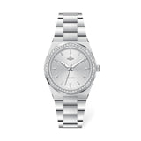 Stainless Octagonal Diamond Dainty Watch