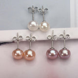 Freshwater Pearl Stud Earrings