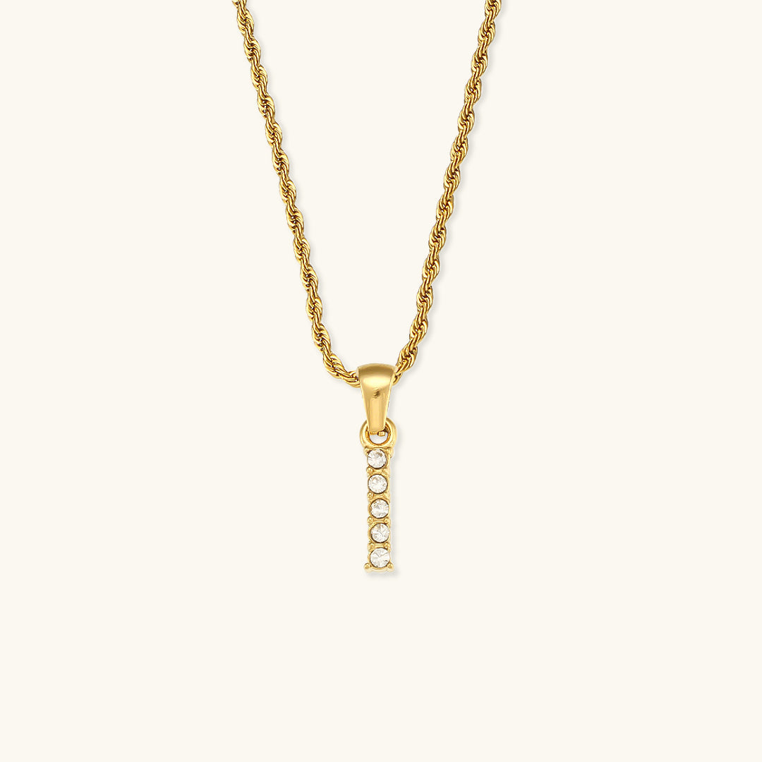 Maeve Initial Diamond Necklace