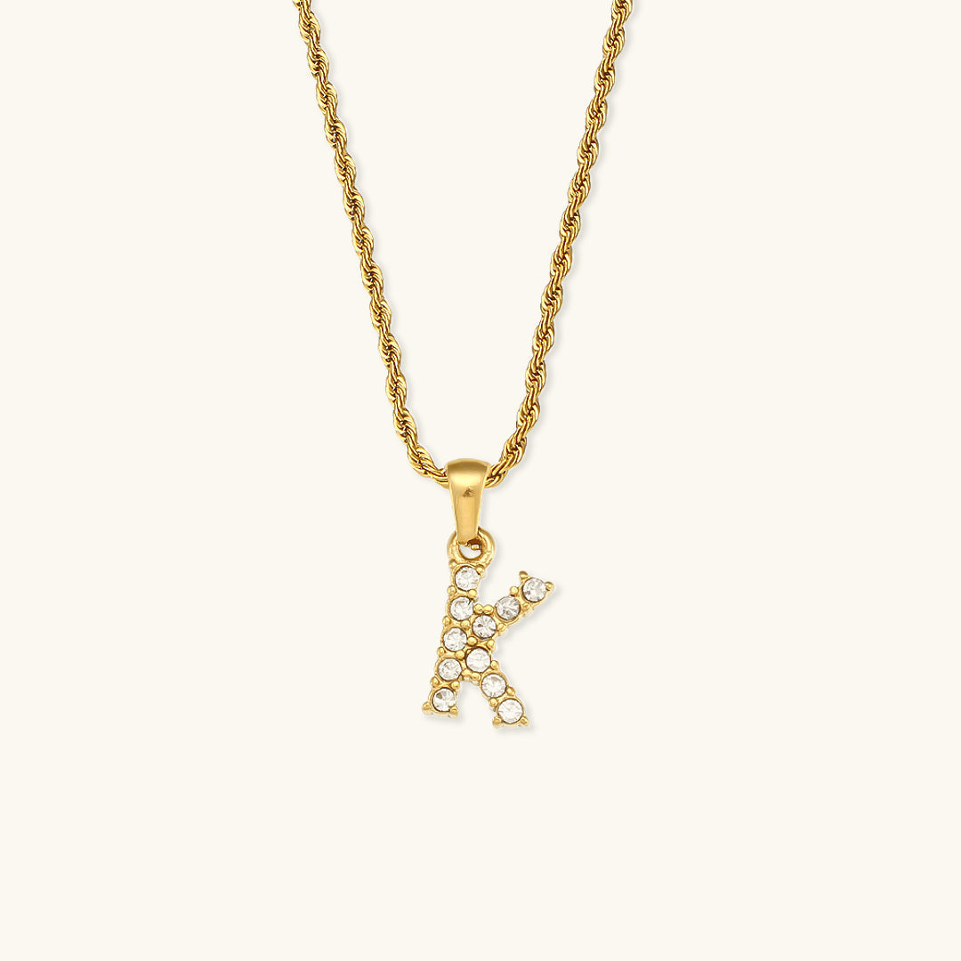Maeve Initial Diamond Necklace