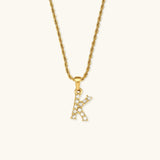 Maeve Initial Diamond Necklace