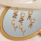 Wilhelmina Initial Earrings