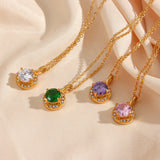 Adora Stone Necklace