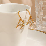 Wilhelmina Initial Earrings