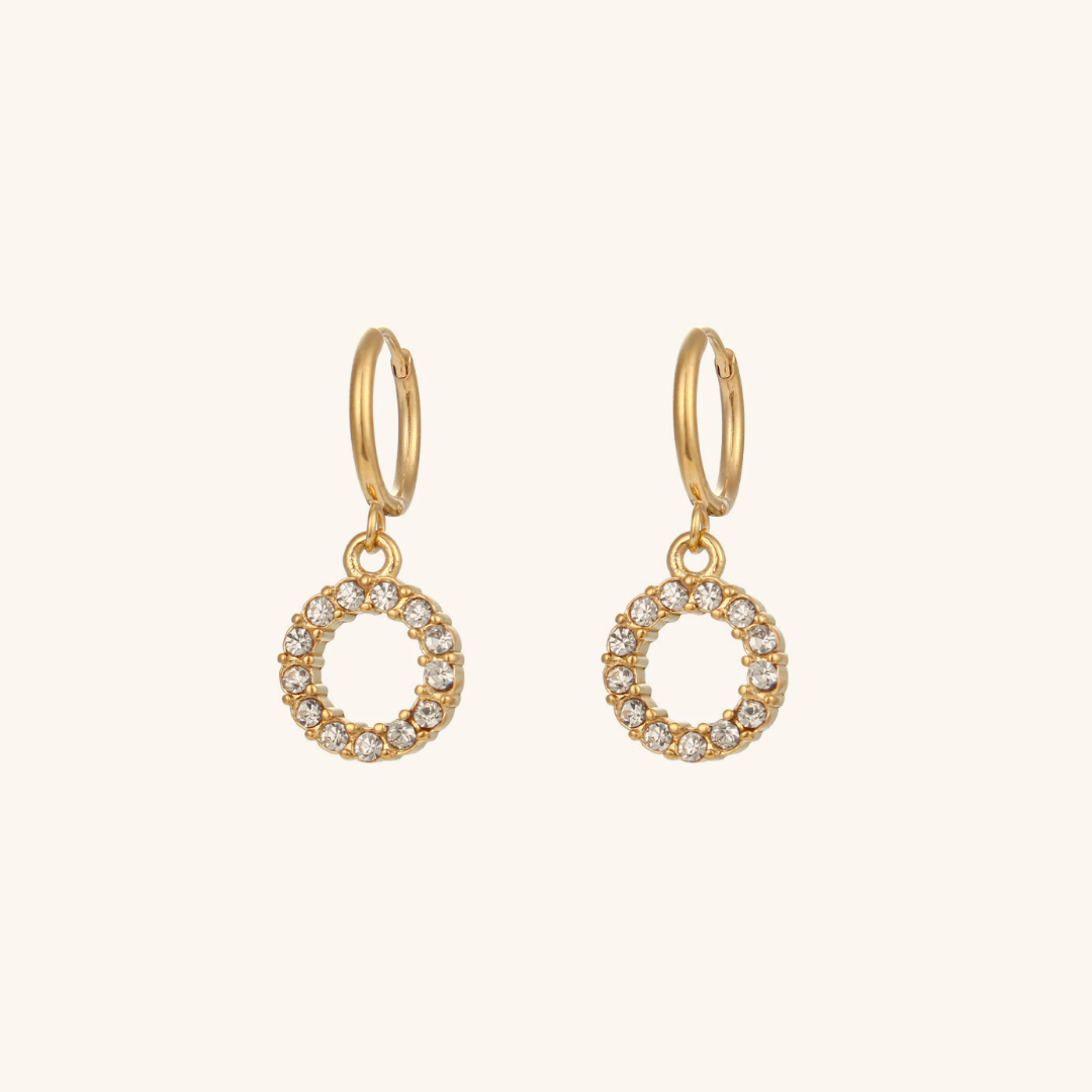 Wilhelmina Initial Earrings