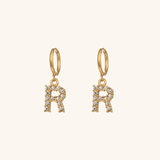 Wilhelmina Initial Earrings