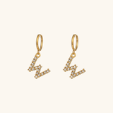 Wilhelmina Initial Earrings