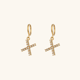 Wilhelmina Initial Earrings