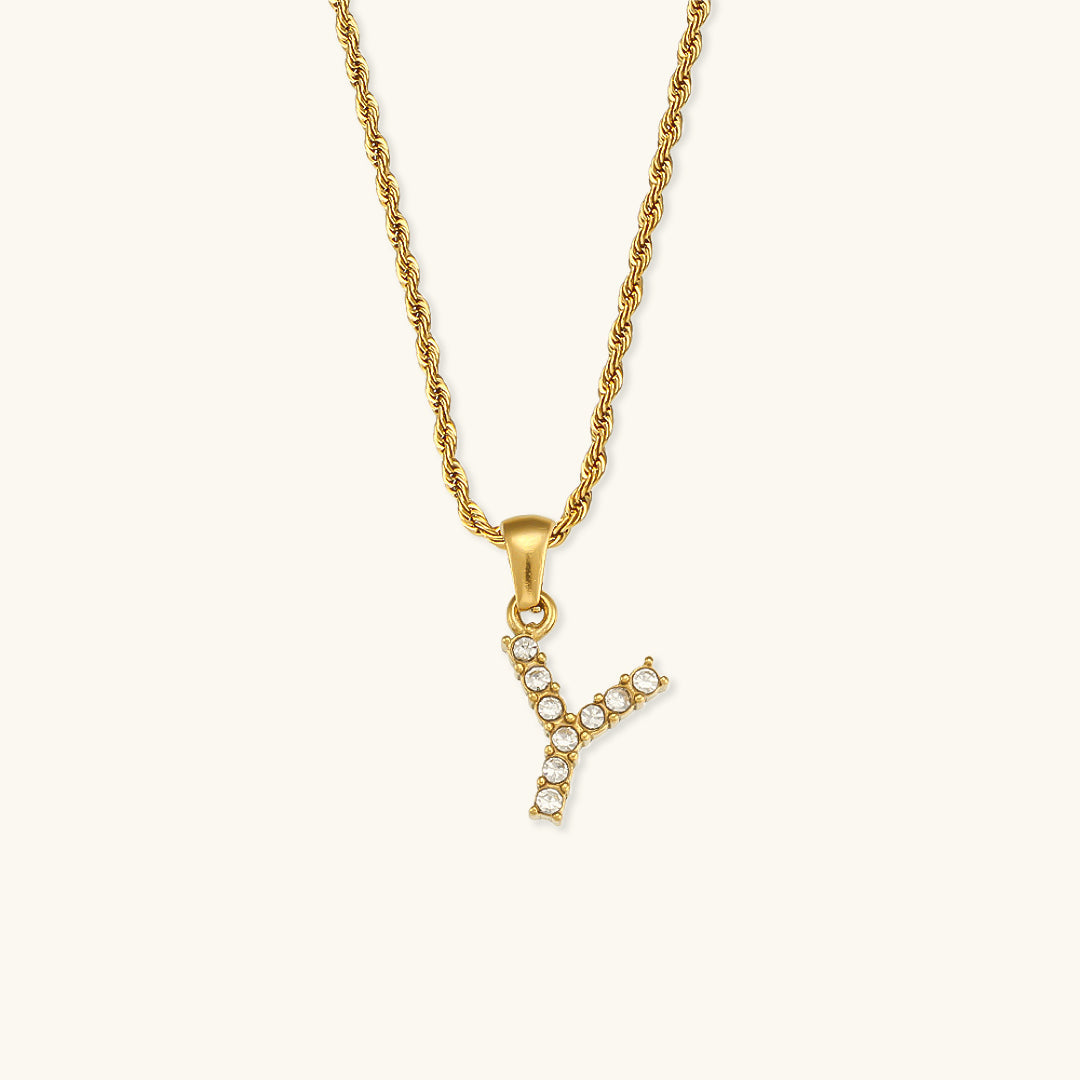 Maeve Initial Diamond Necklace